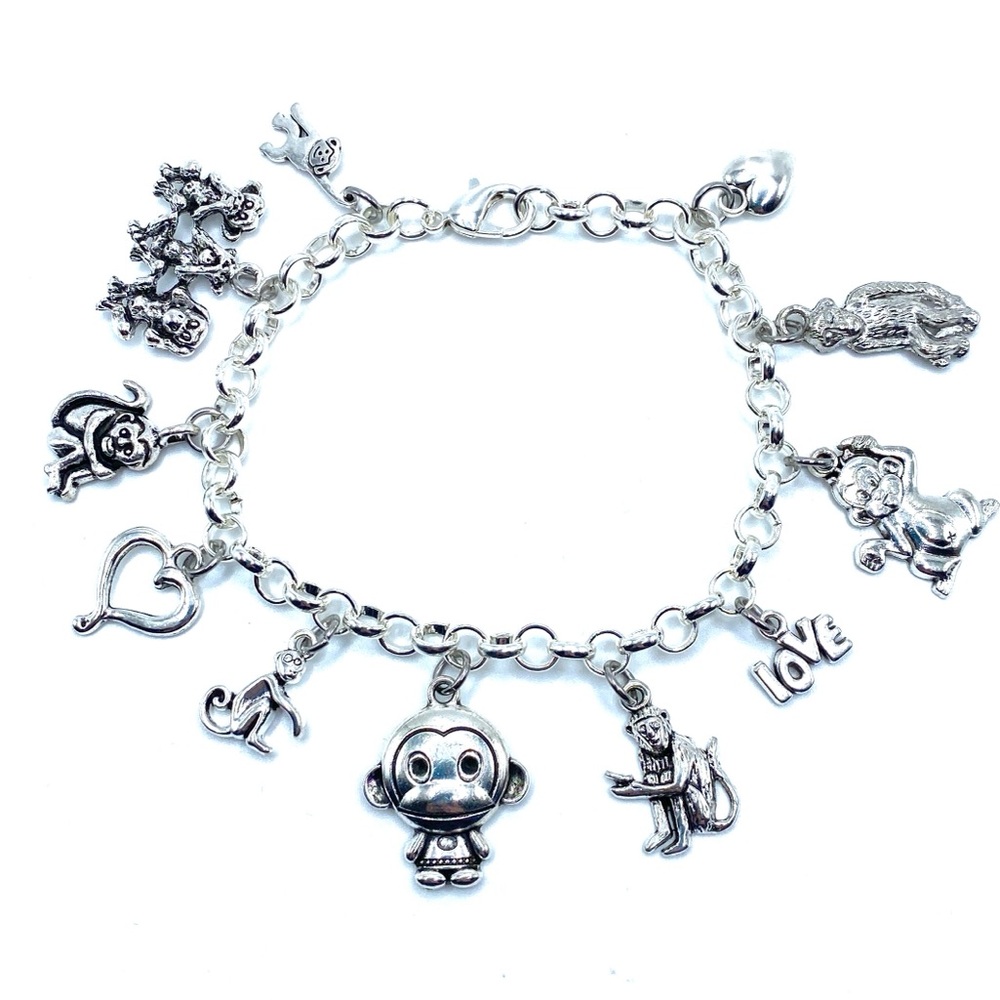 Monkey Charm Bracelet